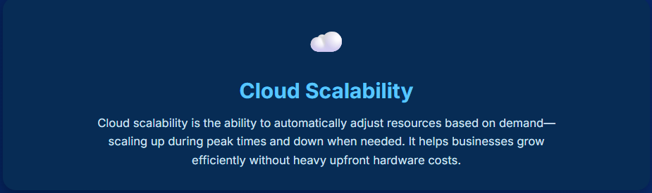 What is Cloud Scalability